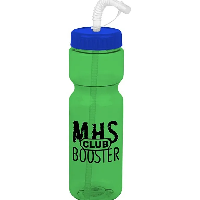Olympian Bottle with Straw Lid - 28 oz