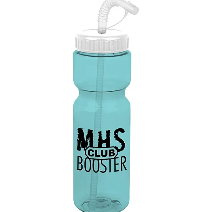 Olympian Bottle with Straw Lid - 28 oz