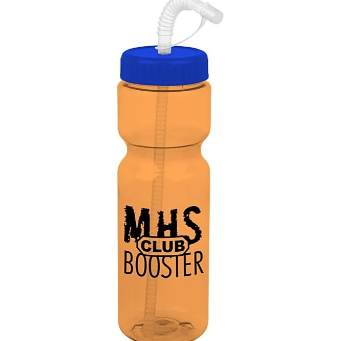 Olympian Bottle with Straw Lid - 28 oz