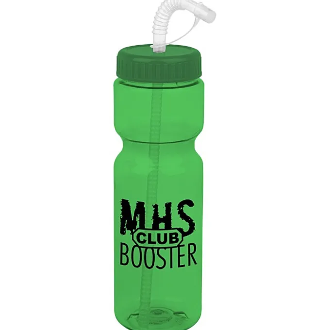 Olympian Bottle with Straw Lid - 28 oz