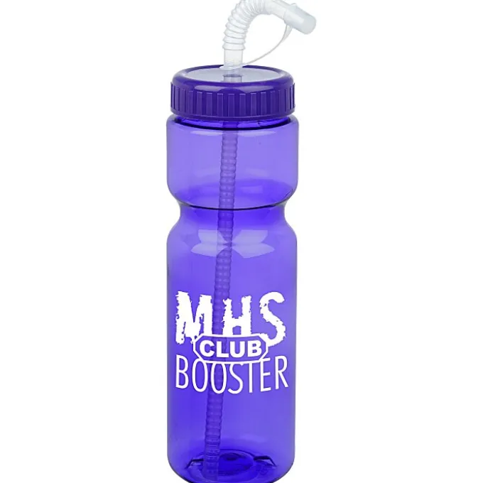 Olympian Bottle with Straw Lid - 28 oz