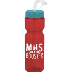 Olympian Bottle with Straw Lid - 28 oz
