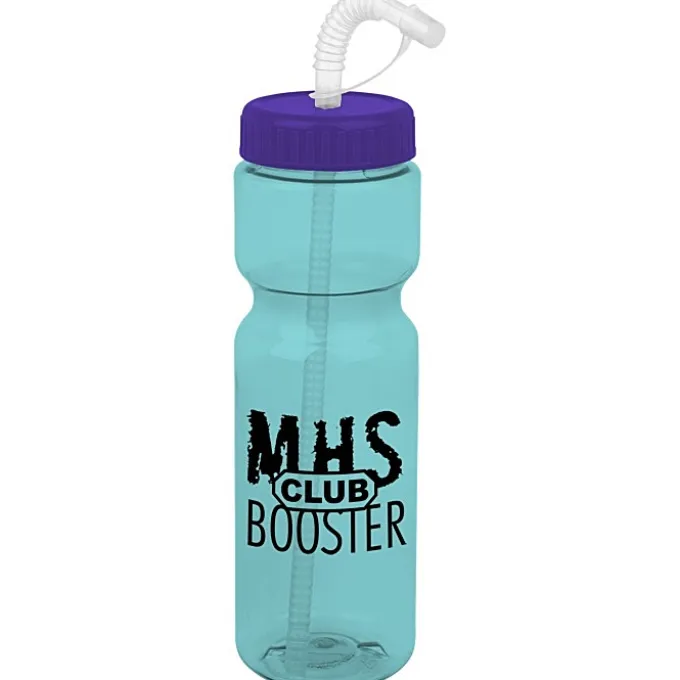 Olympian Bottle with Straw Lid - 28 oz