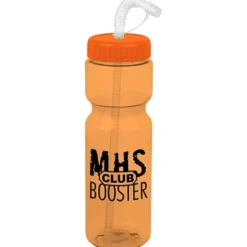 Olympian Bottle with Straw Lid - 28 oz