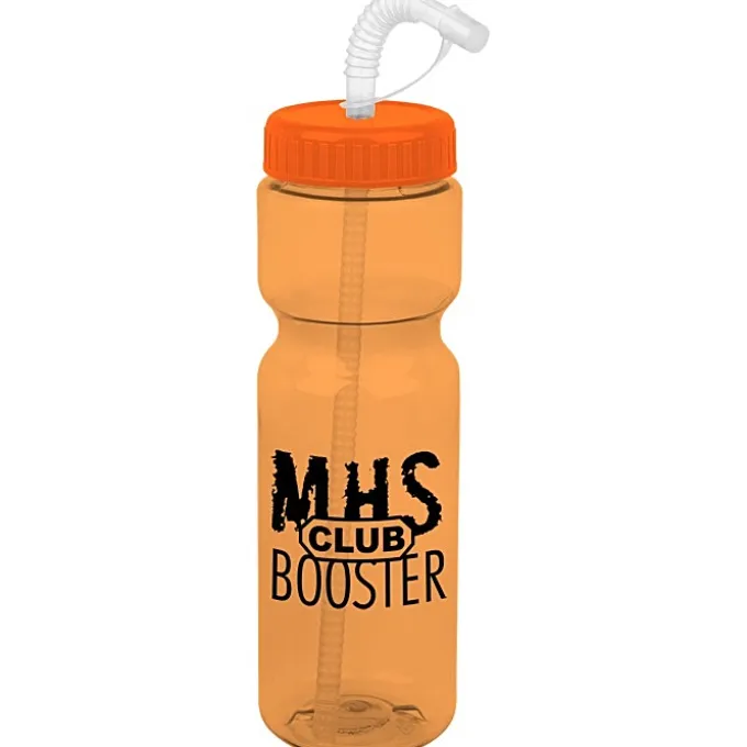 Olympian Bottle with Straw Lid - 28 oz
