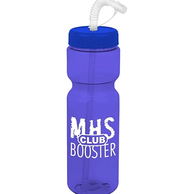 Olympian Bottle with Straw Lid - 28 oz