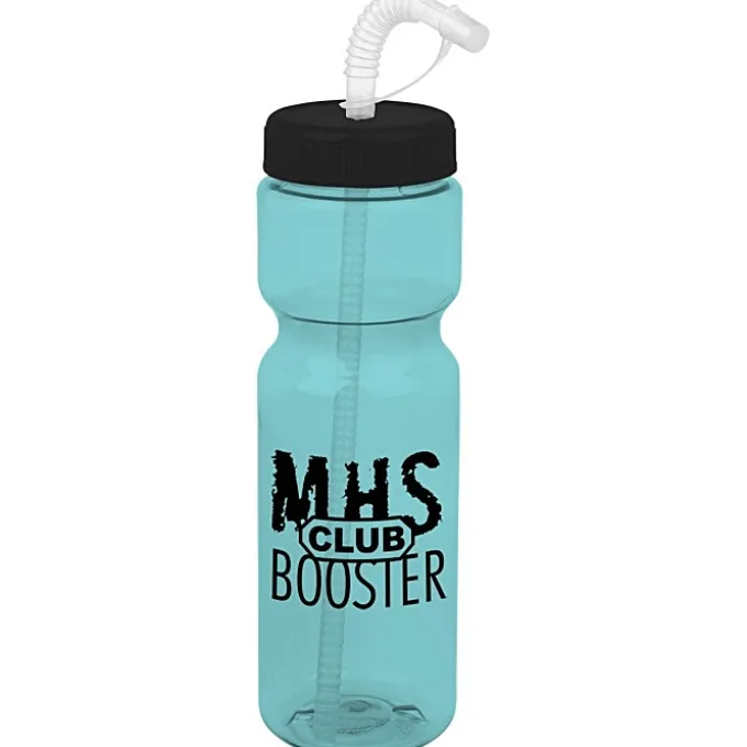 Olympian Bottle with Straw Lid - 28 oz