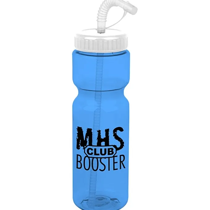 Olympian Bottle with Straw Lid - 28 oz