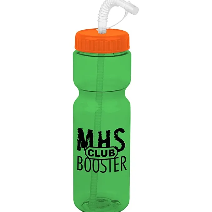 Olympian Bottle with Straw Lid - 28 oz