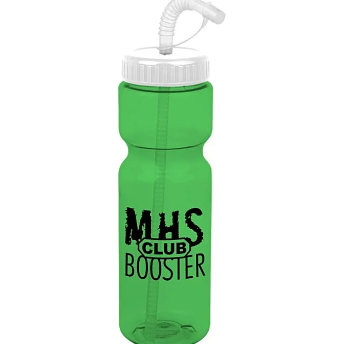 Olympian Bottle with Straw Lid - 28 oz