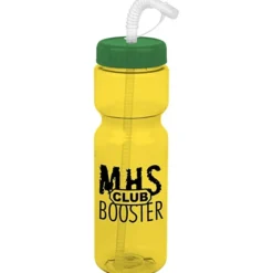 Olympian Bottle with Straw Lid - 28 oz