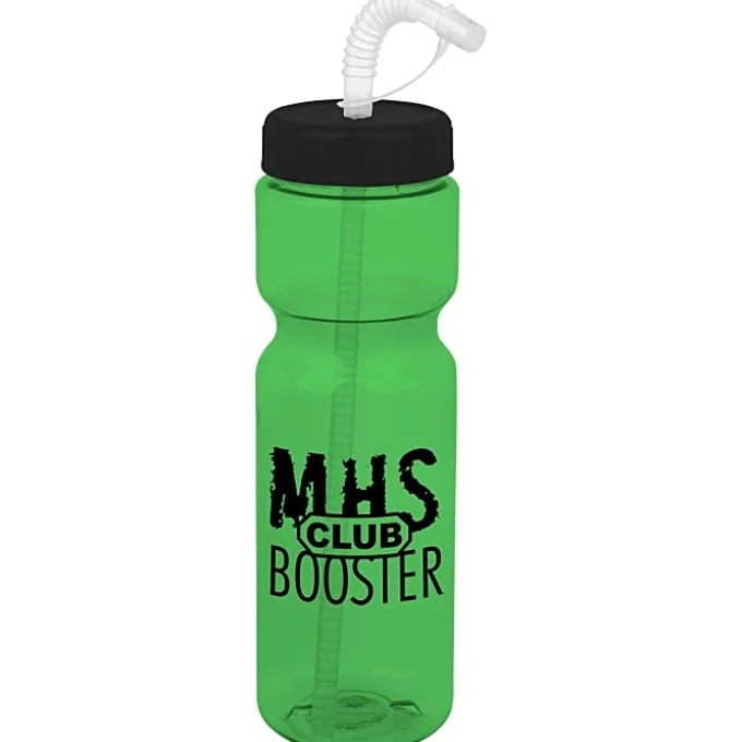 Olympian Bottle with Straw Lid - 28 oz
