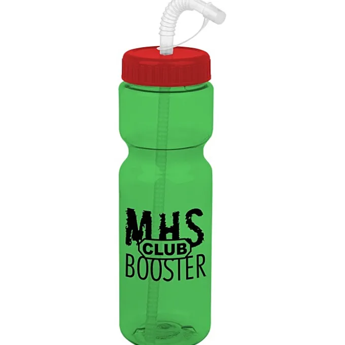 Olympian Bottle with Straw Lid - 28 oz