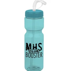 Olympian Bottle with Straw Lid - 28 oz