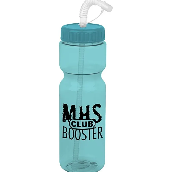 Olympian Bottle with Straw Lid - 28 oz