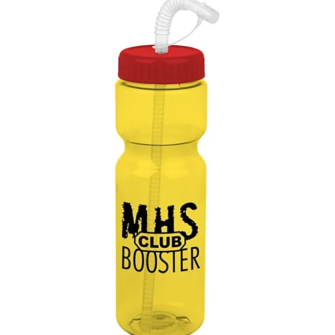 Olympian Bottle with Straw Lid - 28 oz