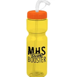 Olympian Bottle with Straw Lid - 28 oz
