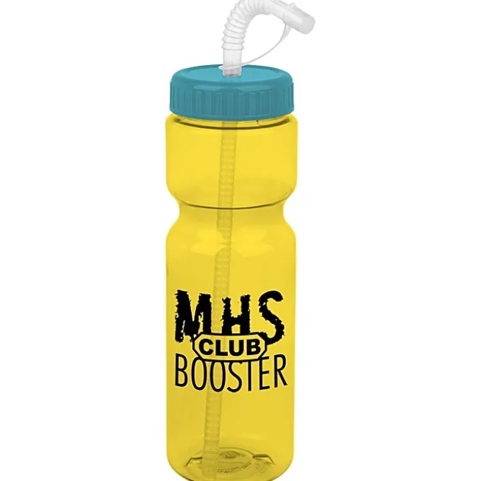 Olympian Bottle with Straw Lid - 28 oz
