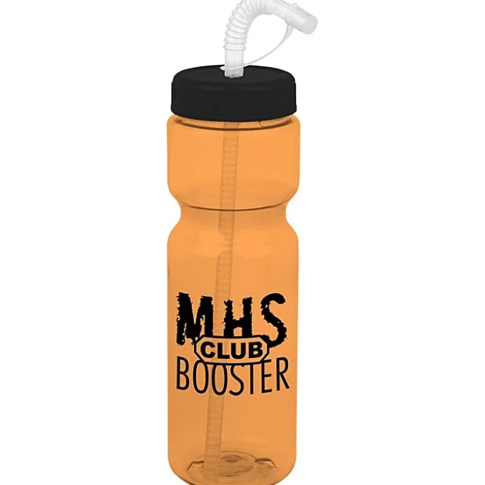 Olympian Bottle with Straw Lid - 28 oz