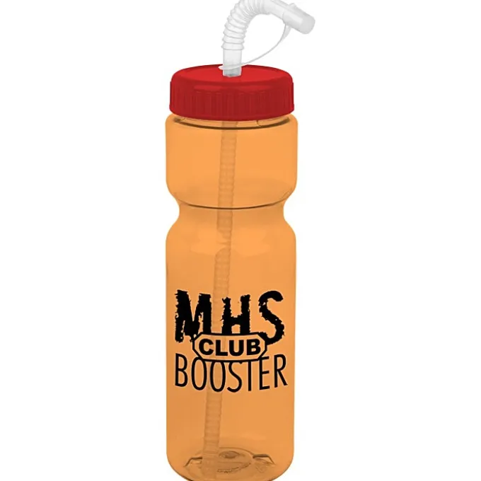 Olympian Bottle with Straw Lid - 28 oz