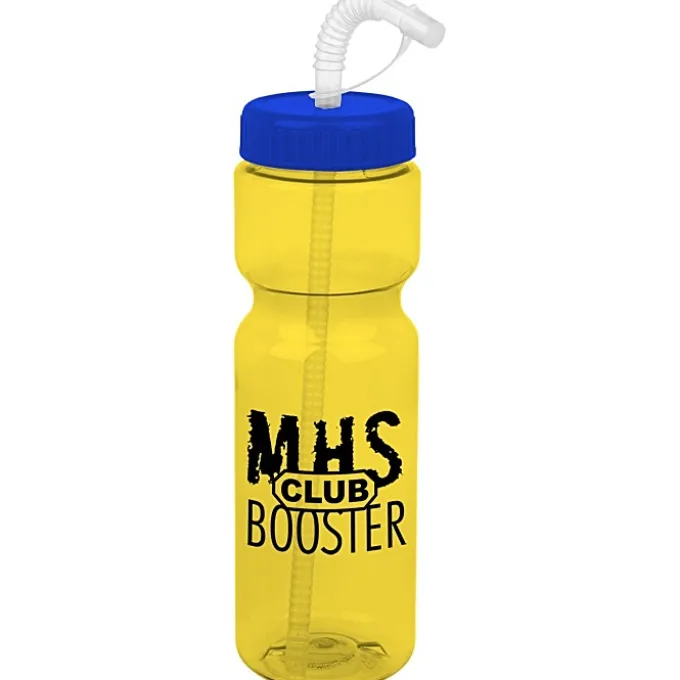 Olympian Bottle with Straw Lid - 28 oz