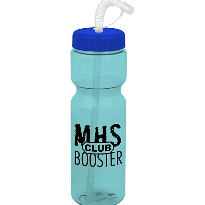 Olympian Bottle with Straw Lid - 28 oz