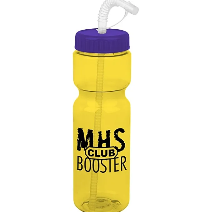 Olympian Bottle with Straw Lid - 28 oz