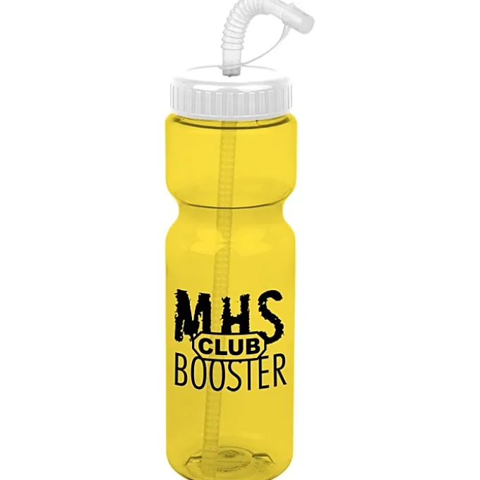 Olympian Bottle with Straw Lid - 28 oz