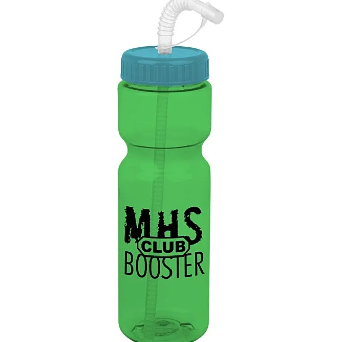 Olympian Bottle with Straw Lid - 28 oz