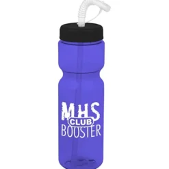 Olympian Bottle with Straw Lid - 28 oz