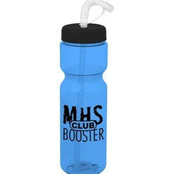 Olympian Bottle with Straw Lid - 28 oz