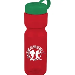 Olympian Bottle with Tethered Lid-28 oz