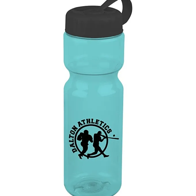 Olympian Bottle with Tethered Lid-28 oz