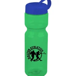Olympian Bottle with Tethered Lid-28 oz