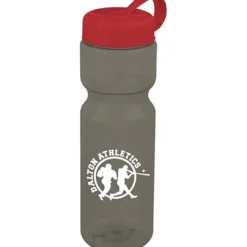 Olympian Bottle with Tethered Lid-28 oz