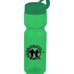 Olympian Bottle with Tethered Lid-28 oz