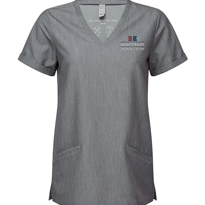Onna Invincible V-Neck Stretch Scrub Top - Ladies'