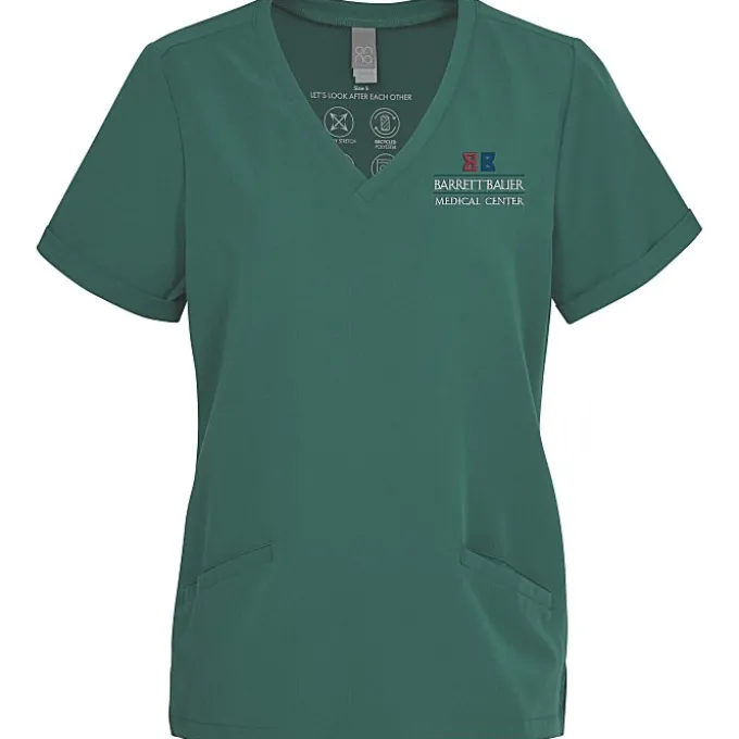 Onna Invincible V-Neck Stretch Scrub Top - Ladies'