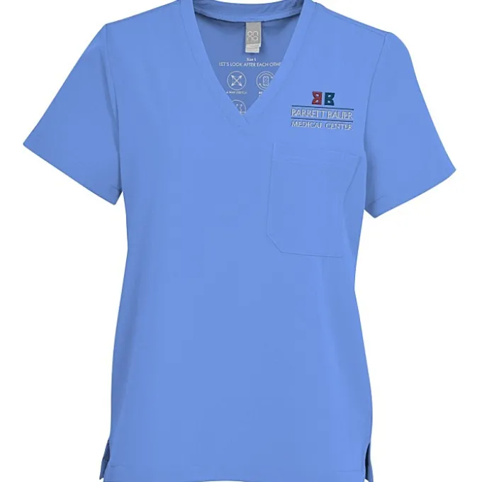 Onna Limitless V-Neck Stretch Scrub Top - Ladies'