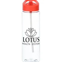 On The Go Bottle with Flip Straw Lid - 22 oz.