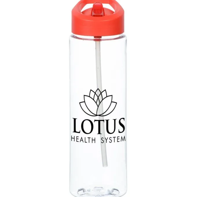 On The Go Bottle with Flip Straw Lid - 22 oz.