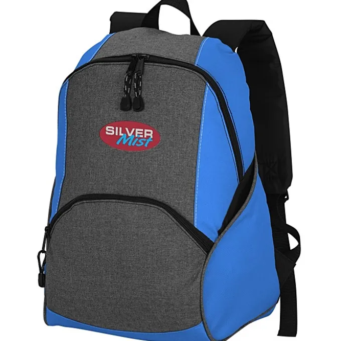 On-the-Move Heathered Backpack - Embroidered