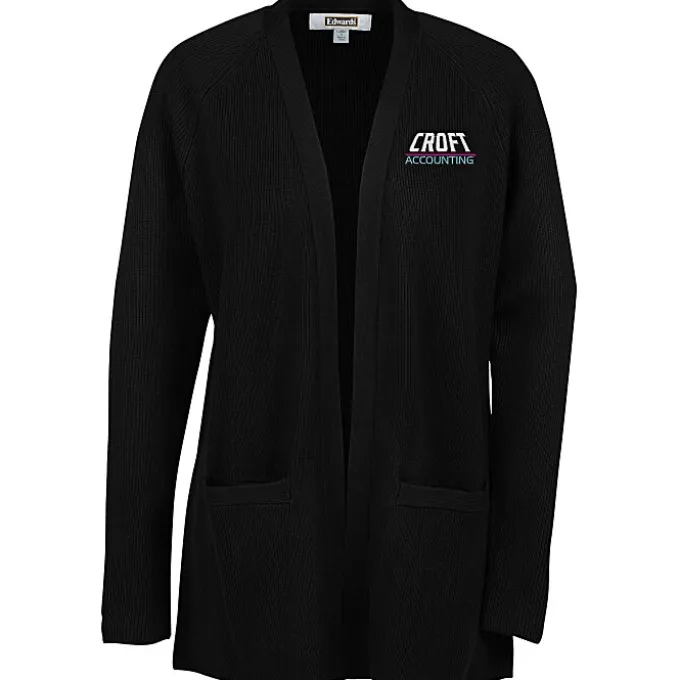 Open Front Cardigan with Pockets - Ladies'