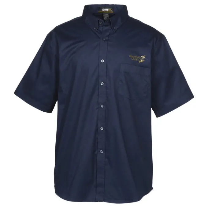 Operate Short Sleeve Twill Shirt - Men's