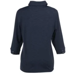 Optical Heather 3/4 Sleeve Polo - Ladies' - 24 hr