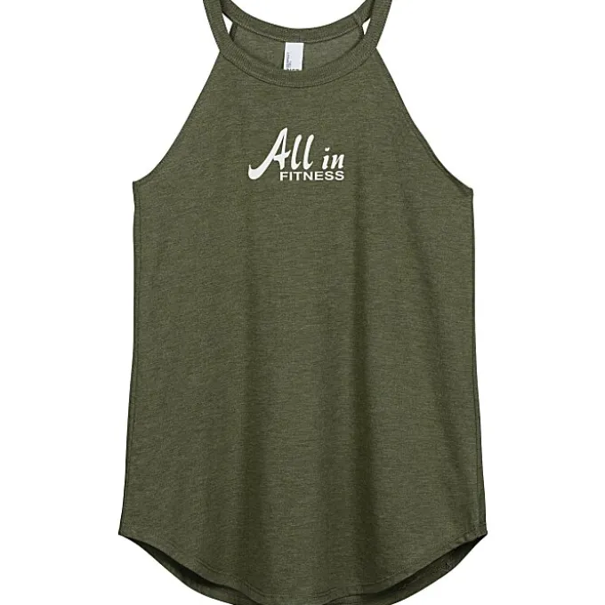 Optimal Tri-Blend High Neck Tank Top - Ladies'