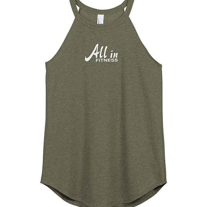 Optimal Tri-Blend High Neck Tank Top - Ladies'