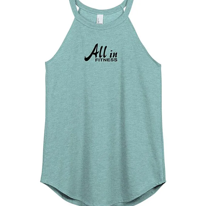 Optimal Tri-Blend High Neck Tank Top - Ladies'