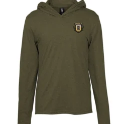 Optimal Tri-Blend Hooded T-Shirt - Men's - Embroidered