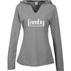 Optimal Tri-Blend Hooded T-Shirt - Ladies'